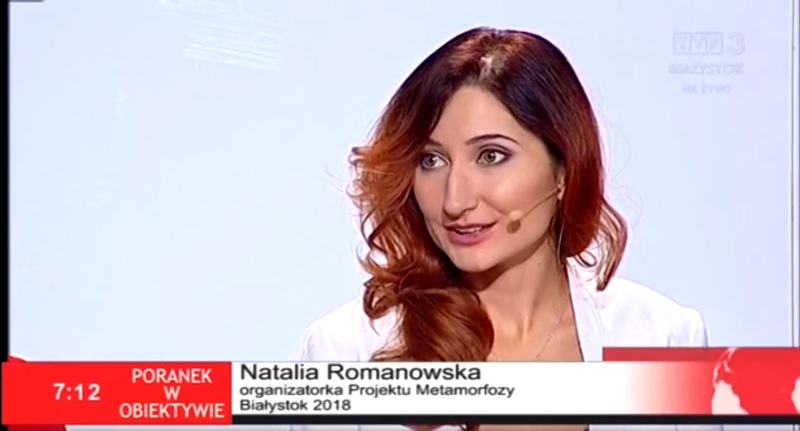 Poranek w Obiektywie TVP3 Natalia Romanowska
